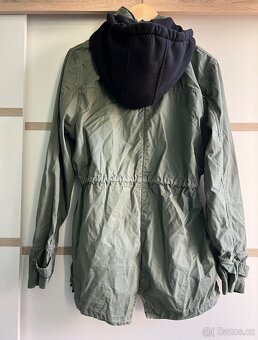 Dámská khaki parka na přechodné období zn. Gate - 3