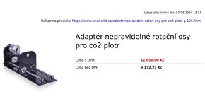 rotační osu k Laseru - 3