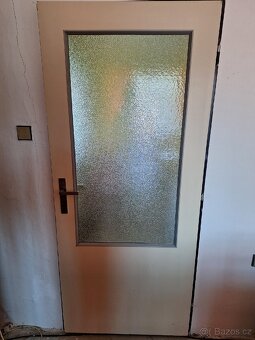 Interiérové prosklené dveře 80 pravé a levé - 3