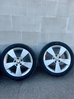 Skoda Denom 5x112 r17 225/45 r17 letne pneu - 3