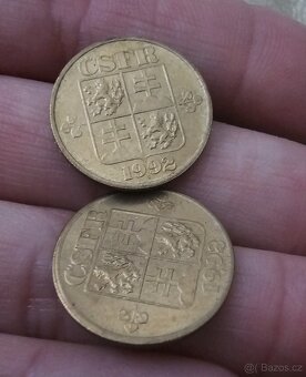 2x Mince 20 haléřů 1992 - 3