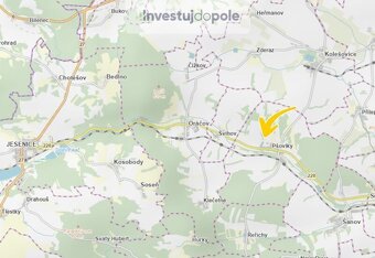 Prodej stavebního pozemku v k.ú. Pšovlky - 3
