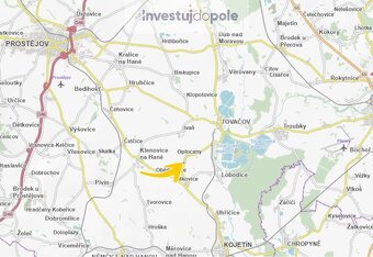 Prodej podílu 1/2 pole 2 877 m², Oplocany - 3