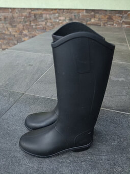 Dětské jezdecké gumové holínky vel. 34 a 35. - 3