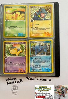Kusové karty TCG Pokémon STARÉ PŘES 20LET (ORIGINÁL) - 3