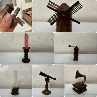 Pěkné starší miniatury - kus 100,- - 3