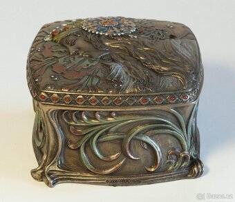 secesní šperkovnice - 3