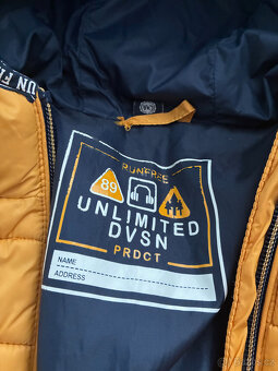 Dětská zimní bunda vel. 122 - 3