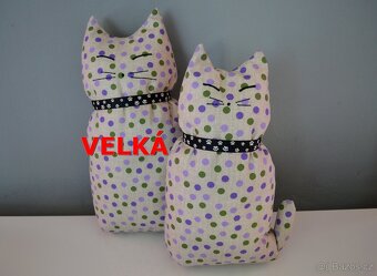 Dekorační polštáře kočky - sada 2 ks - 3
