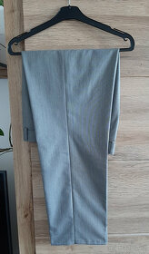 Pánský šedý oblek Regular vel. 50 (M/L) - 3