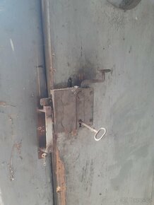 Staré dvere včetně zárubně 90P - 3
