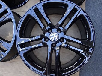 Alu disky černé na Volkswagen, 19", 5x112, ET 45, šířka 8J - 3