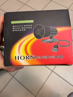 Prodám Sirénu HADEX Q254A s mikrofonem 7 tónů - 3
