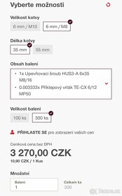 Upevňovací šroub do betonu - 3