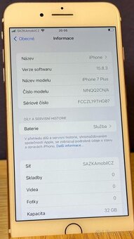 Velký iPhone 7 Plus plně funkční Top stav - 3
