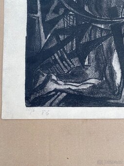Jiří Kodym / lept / grafika / velkoformátová / 1968 / - 3