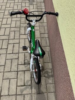 Dětské kolo Woom 2 zelené (14") - 3
