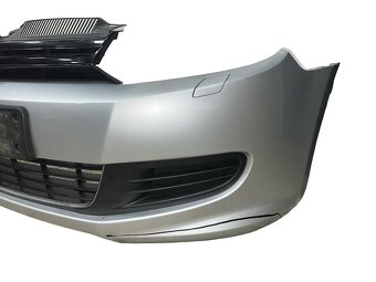 Přední nárazník stříbrná LA7W VW Golf 6 hatchback r.v. 2011 - 3
