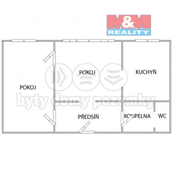 Prodej bytu 2+1, 43 m², Havířov, ul. Moravská - 3