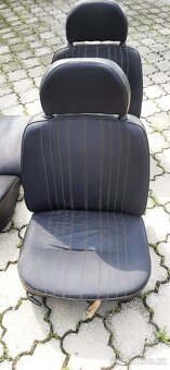 ŠKODA 105,120,130, stará sada sedadel - 3