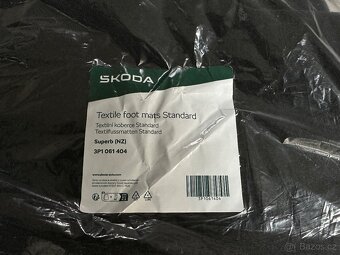 Textilní koberce originál ŠKODA Superb 4 - 3