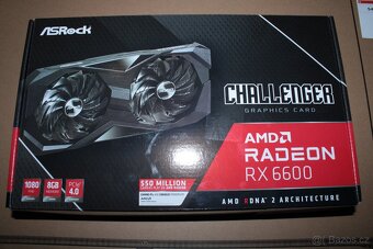 Zánovní grafická karta ASROCK Radeon RX 6600 Challenger D 8G - 3
