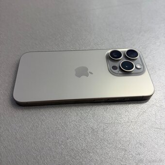 iPhone 15 Pro 128GB natural titan, 12 měsíců záruka - 3