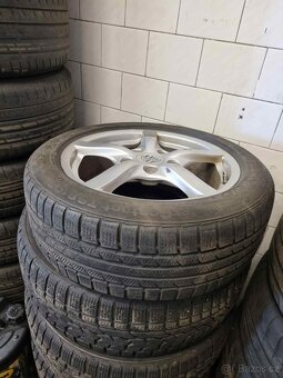 ORIG Posche sada zimních pneu s disky 205/50 R17 // 235/45 - 3