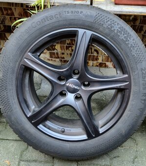 ALU kola Ronal + zimní pneu Continental - 3