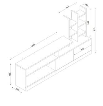 Obývací stěna - 3