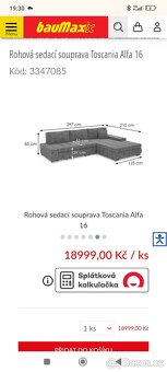 Sedací Souprava Toscania - 3