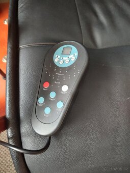 Masážní křeslo polohovací, s vyhříváním - 3