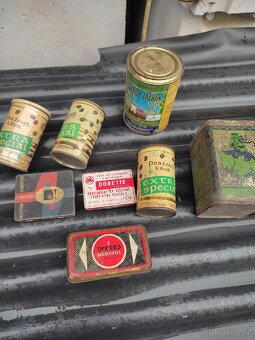 Staré plechovky - 3