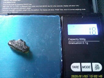 Přírodní Vltavíny z oblasti Chlumu - 3