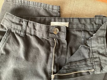 Dámské plátěné kalhoty s kapsami vel. 36 - 3