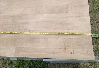 Pracovní kovový stůl se skřinkou a šuplíkem - 3