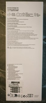 Samsung bezdrátová nabíječka Trio EP-P6300 bílá - 3