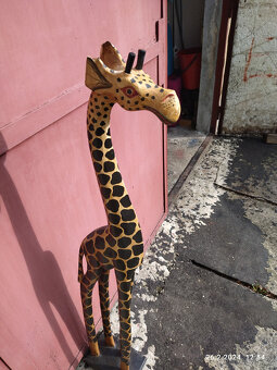 Žírafa dekorativní 123 cm. - 3