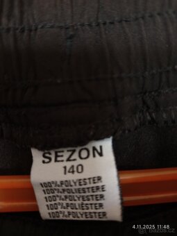 Softshellové kalhoty dívčí vel.  140 - 3