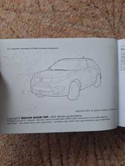 Vitara návod k obsluze a údržbě - 3