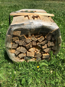 palivové dřevo rovnané,  délky 40cm - 3