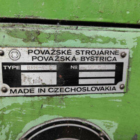 rovinná bruska BRH 40 B / 1500 - 3