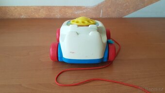 Dětská hračka-Tahací telefon - 3