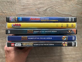 Filmová DVD Lego / Star Wars / Marvel - 3