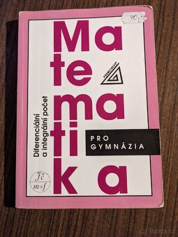 Učebnice matematiky pro gymnázia - 3