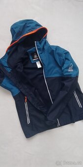 Chlapecká bunda, větrovka s kapucí, vel. 170, zn. Decathlon - 3
