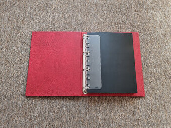 Albové desky LEUCHTTURM VARIO F + zasklené listy POFIS 75 ks - 3
