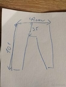 černé džíny zn. Bershka jogger vel. L - 3