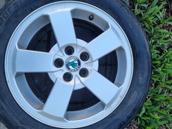 Originální litá kola Octavia 1 R16 , 6,5Jx16 ET42 5x100 - 3