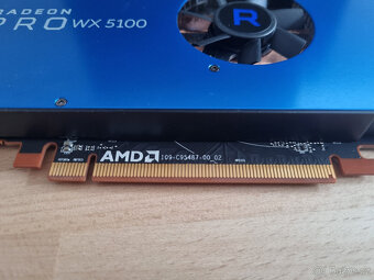 Profesionální grafická karta AMD Radeon Pro WX 5100 8 GB - 3